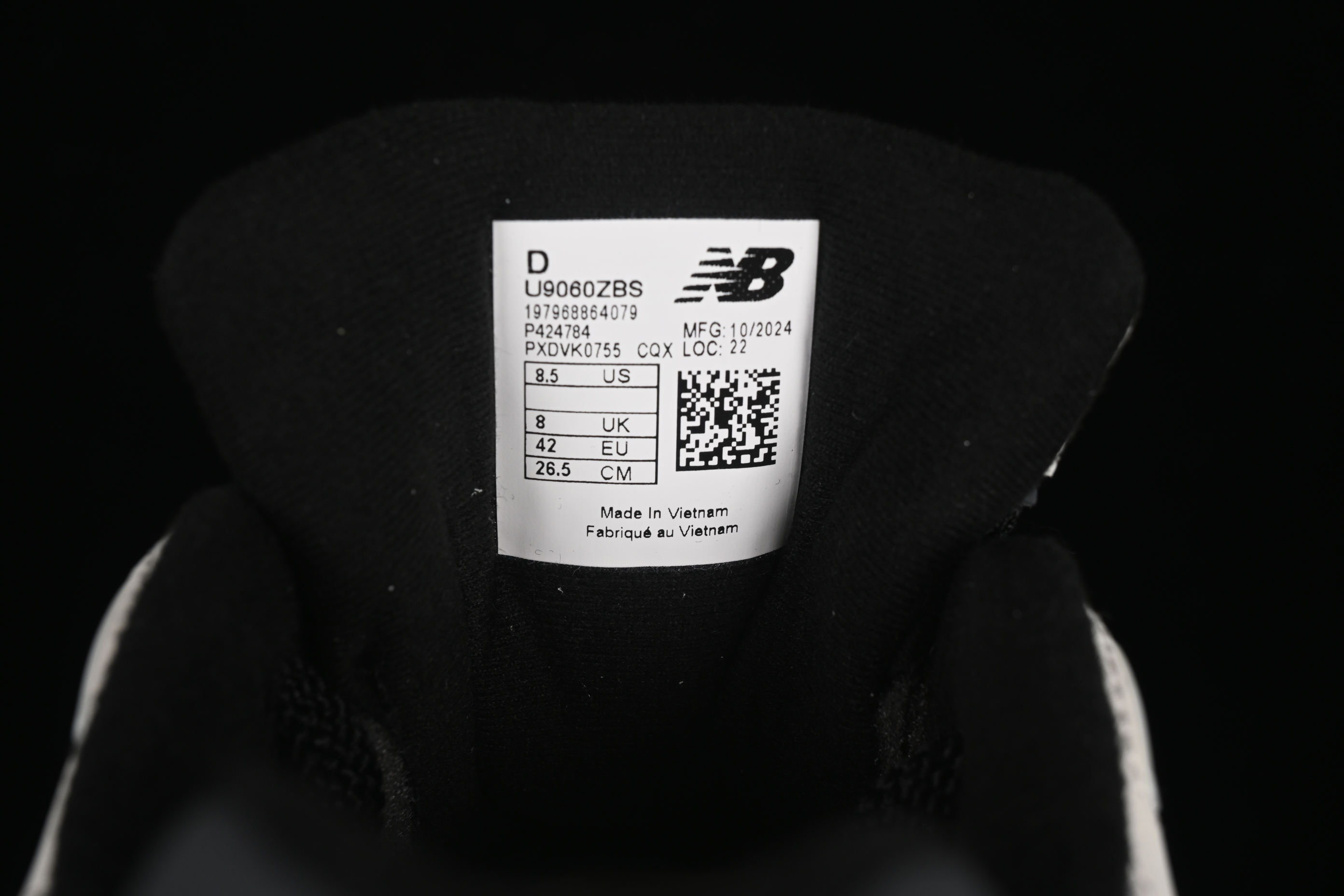 Joe Freshgoods x New Balance 9060 Retro Casual Running Sneakers with ABZORB Cushioning - U9060ZBS
