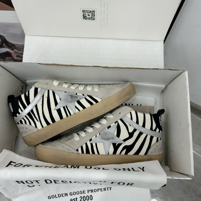 2024 Unisex GGDB Black White Grey Suede High Top Sneakers MJ00300