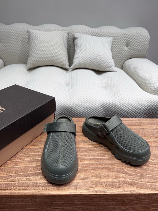 2025 UGG Green Mesh Slippers KFY00220