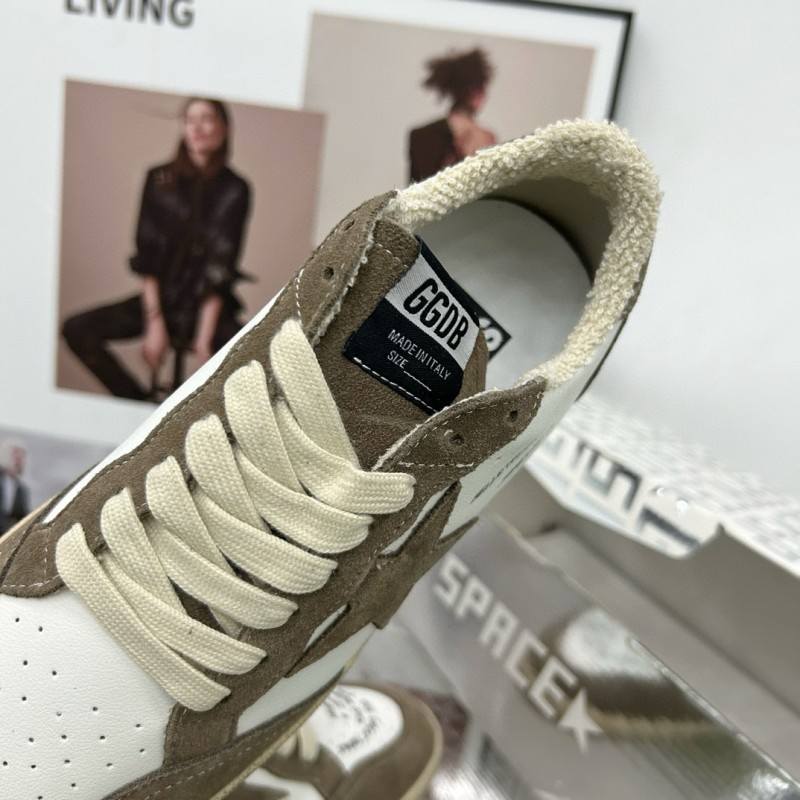 2024 Unisex GGDB White Green Suede Leather Sneakers MJ00260