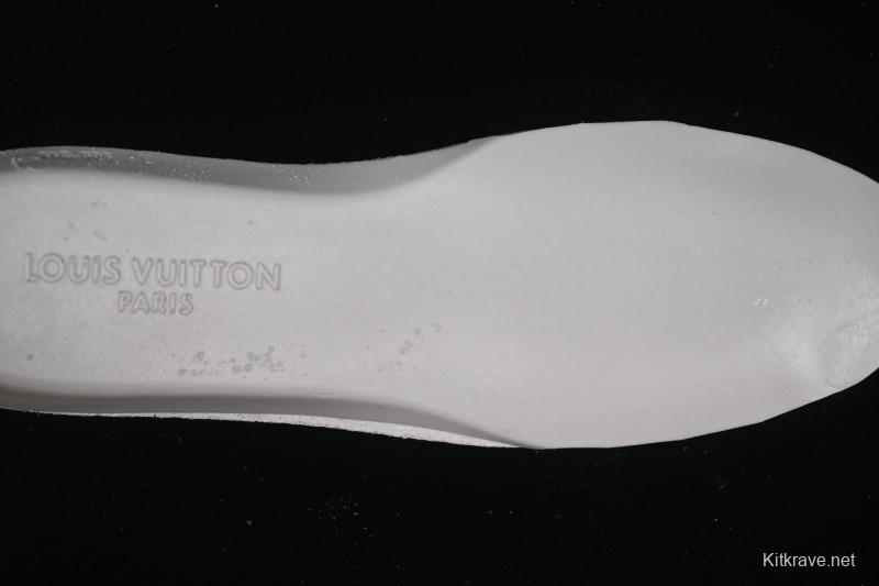 Louis Vuitton Sneakerina Round Toe Lace-Up Ballet Style Flat Training Shoes