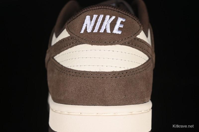 Nike SB Dunk Low White Mocha Low-Top Casual Skate Shoes - FQ8249-104