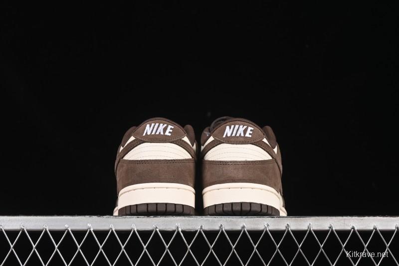 Nike SB Dunk Low White Mocha Low-Top Casual Skate Shoes - FQ8249-104