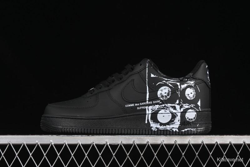 Nike Air Force 1 Low CDG Collaboration Casual Sneakers - 923044-101