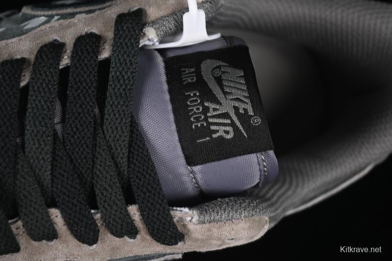 Nike Air Force 1'07 Low Grey Faced Prince Casual Sneakers - YD2452-808