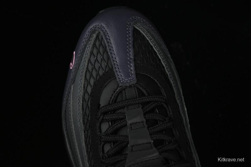 Nike Air Max 95 Retro Cushioned Running Shoes with Air-Sole Unit - FB2709-001