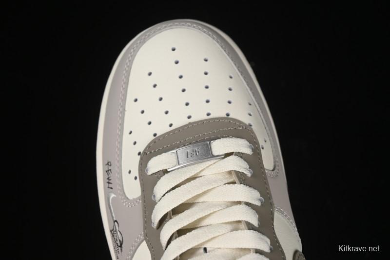 Nike Air Force 1'07 Low Smiling Bear Casual Sneakers - DB3301-881