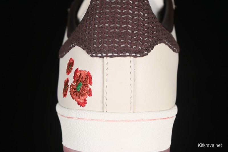 Adidas Superstar II Casual Sneakers with Shell Toe Design - JH7759