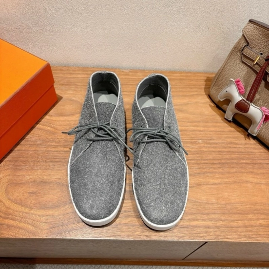 2025 Unisex H Grey Felt Boots AS00380