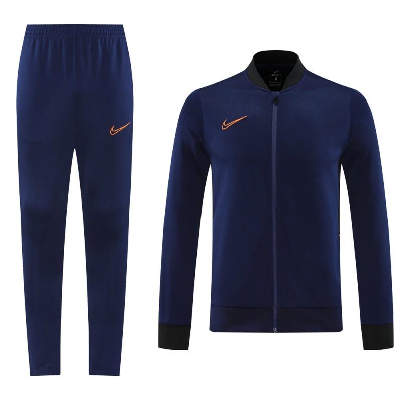 2025 NIKE Navy Full Zipper Jacket + Long Pants