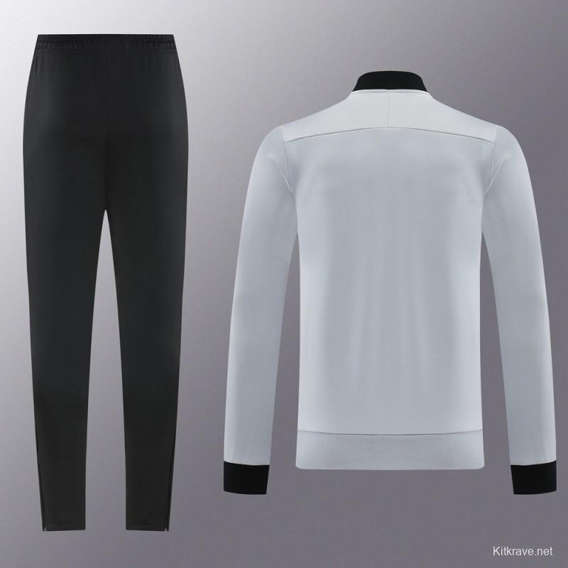 2025 NIKE Grey Full Zipper Jacket + Long Pants