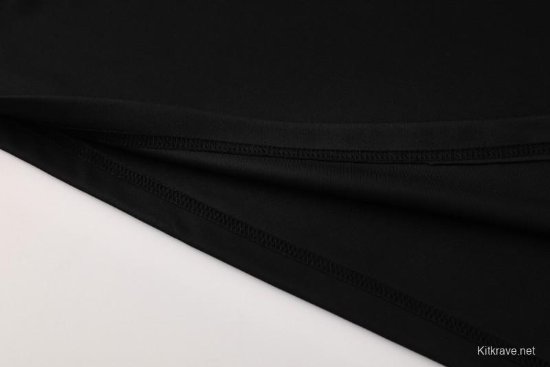 2025 Adidas Black Short Sleeve Jersey+Shorts