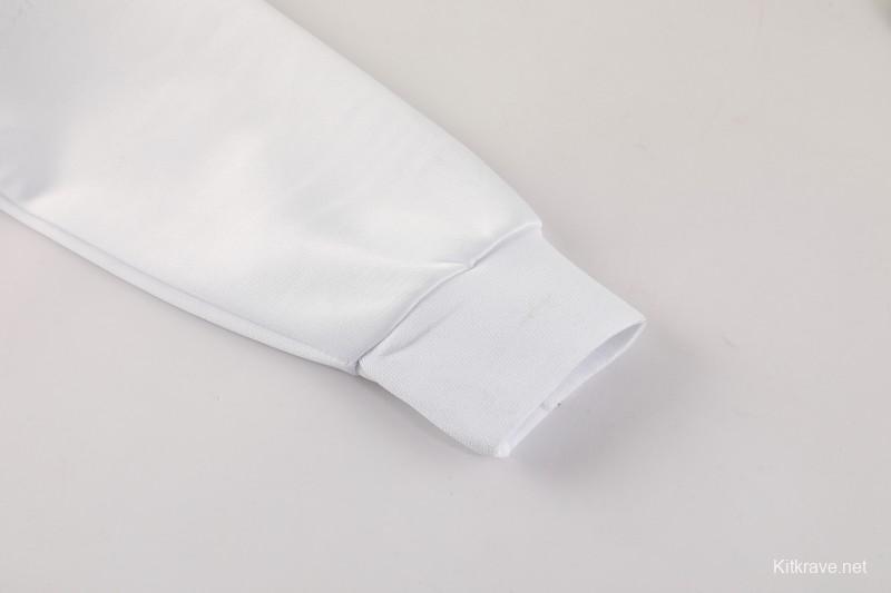 2025 Nike White/Navy Full Hoodie Zipper Jacket +Long Pants