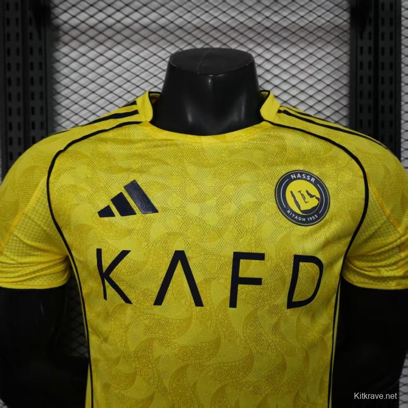 Player Version 25/26 Al-Nassr Home Jersey