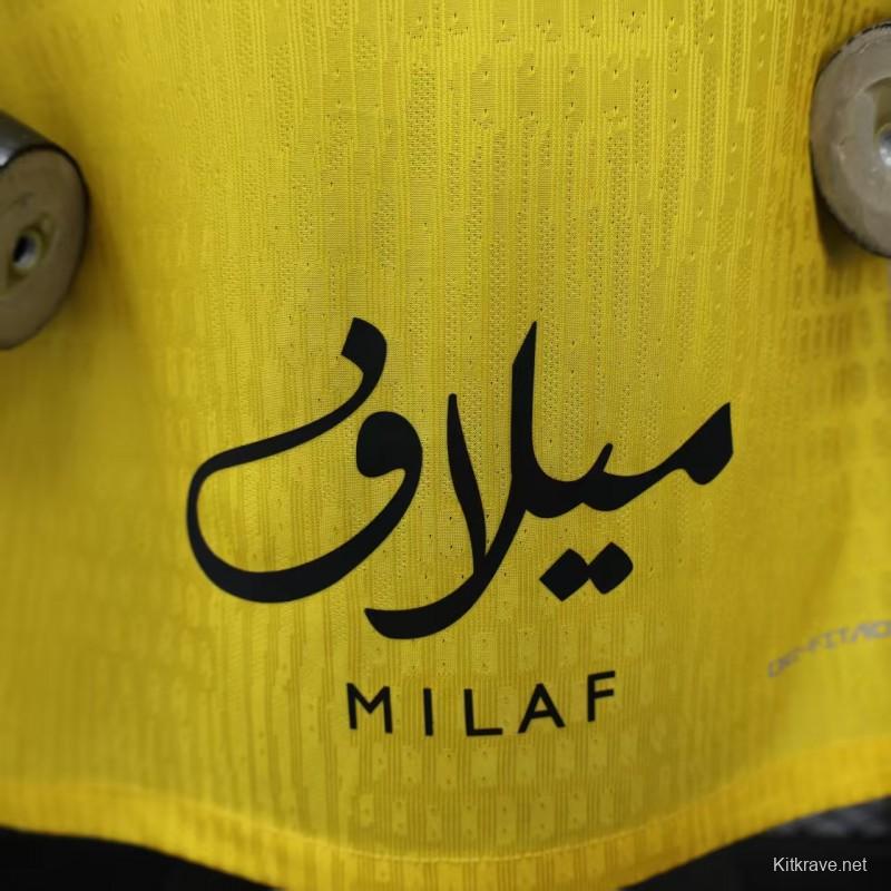Player Version 25/26 Al-Ittihad Home Jersey