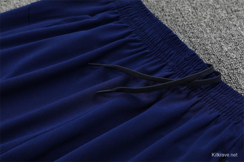 25/26 Manchester City Light Blue Camouflage Half Zipper Jacket+Long Pants