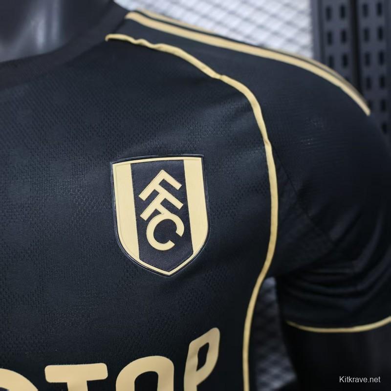 Player Version 25/26 Fulham Away Black Jersey