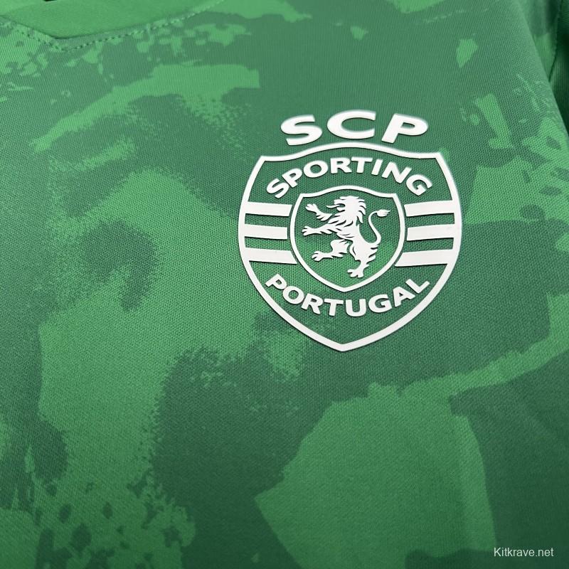 25/26 Sporting Lisbon Pre-Match Green Jersey