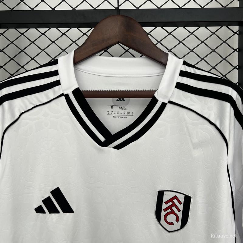 25/26 Fulham Home Jersey