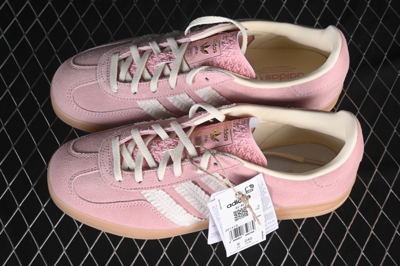 Adidas Originals Gazelle Indoor Retro Casual Slip-Resistant Wear-Resistant Low-Top Skate Shoes - JS1413