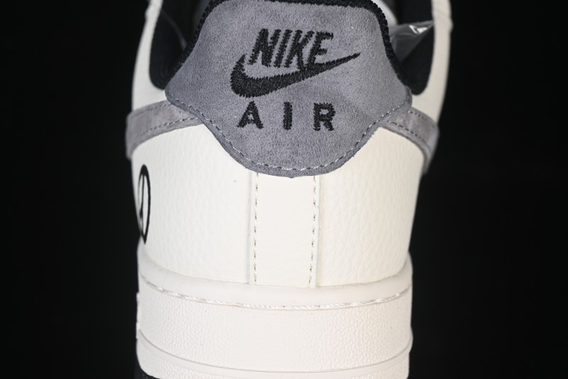 Nike Air Force 1 '07 Low G-Dragon Collaboration Daisy Beige Black Grey Casual Sneakers - QW5606-265