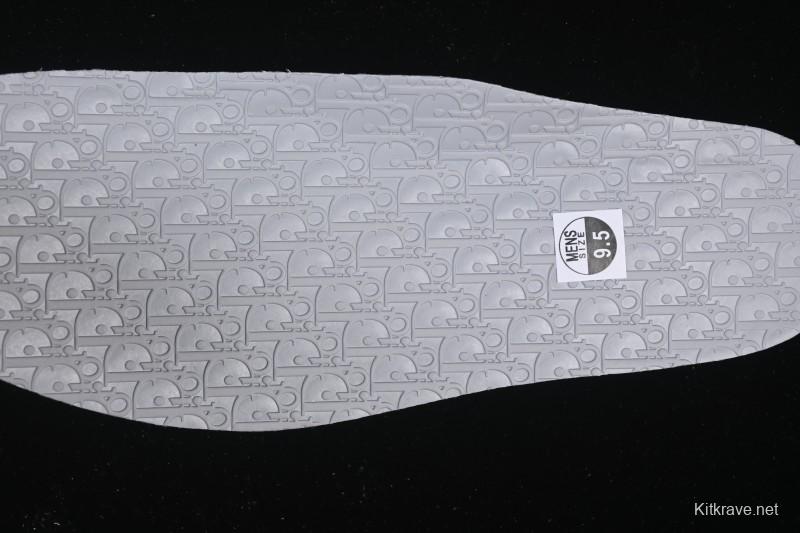 Dior Air Jordan 1 Low White Grey Collaboration Low-Top Sneakers - CN8608-002