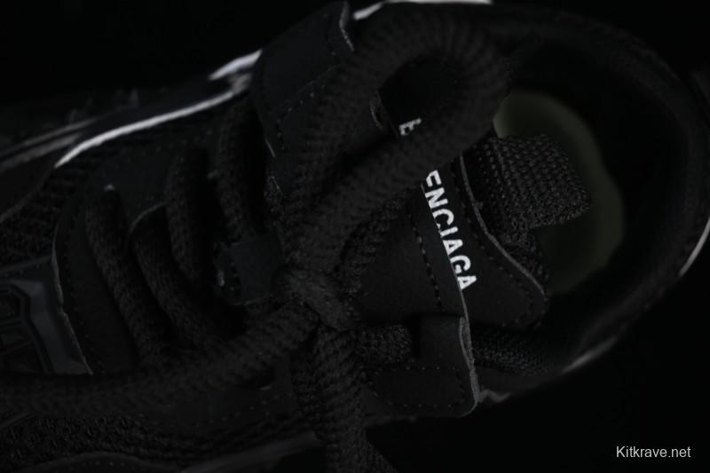 Balenciaga Non-Slip Wear-Resistant Casual Kids Shoes Black