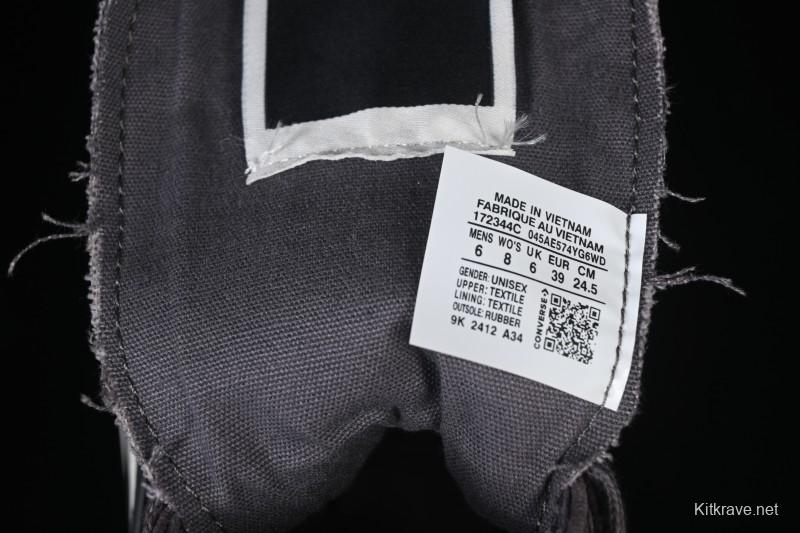 Rick Owens Drkshdw Converse Chuck 70 High Top Platform Canvas Sneakers - A06755C