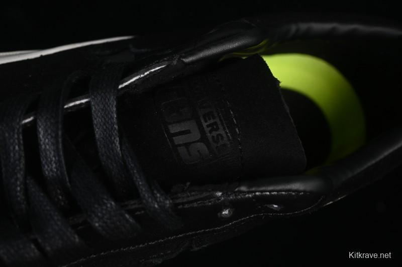 Converse One Star Suede Black Low Top Casual Skate Shoes - 149908C