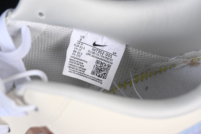 Nike Air Force 1'07 Low Casual Sneakers with Full-Length Air Cushion - IH7352-001