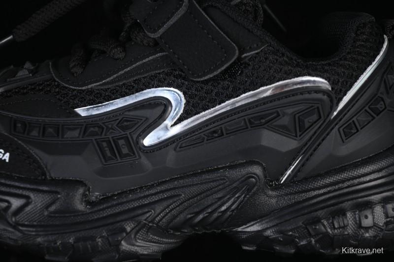 Balenciaga Non-Slip Wear-Resistant Casual Kids Shoes Black