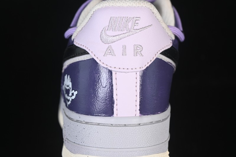 Nike Air Force 1 '07 Low Pixel Cloud Tracking Casual Sports Sneakers - CJ0304-106