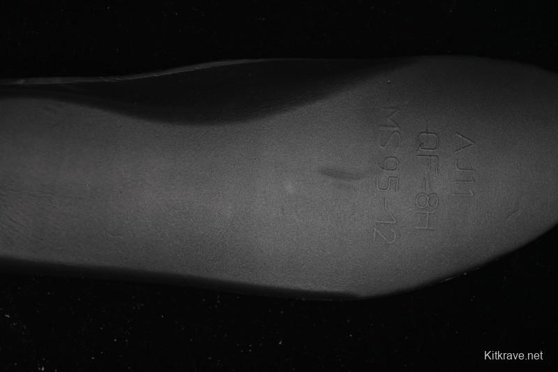 Nike Air Jordan 11 Retro Black Red Basketball Shoes - 378037-326