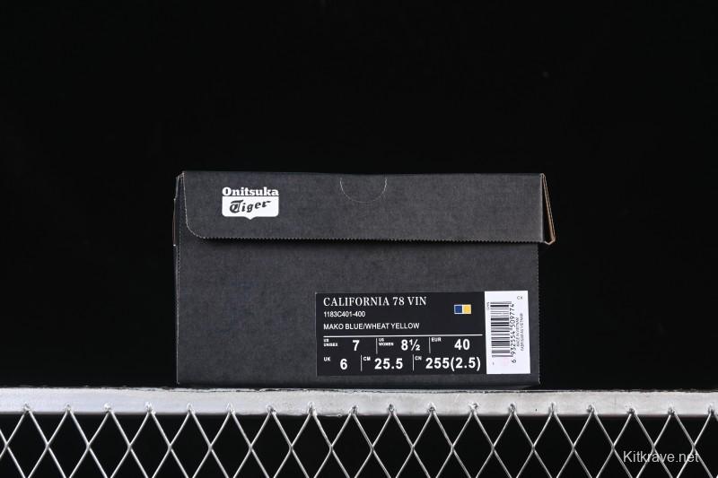 Onitsuka Tiger EDR 78 Low-Top Running Shoes with Comfort, Versatility, Slip-Resistance, and Durability - 1183C401-400