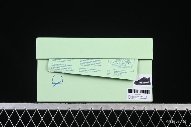 Off-White Out Of Office Low-Top Fashion Sneakers - 3.D4