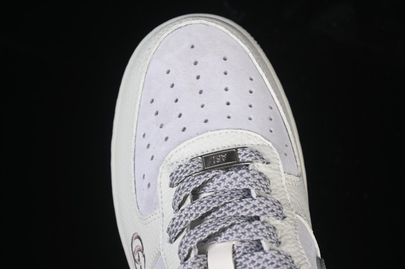 Nike Air Force 1'07 Low Gucci Collaboration White Light Brown Low-Top Casual Sneakers - YF9511-807