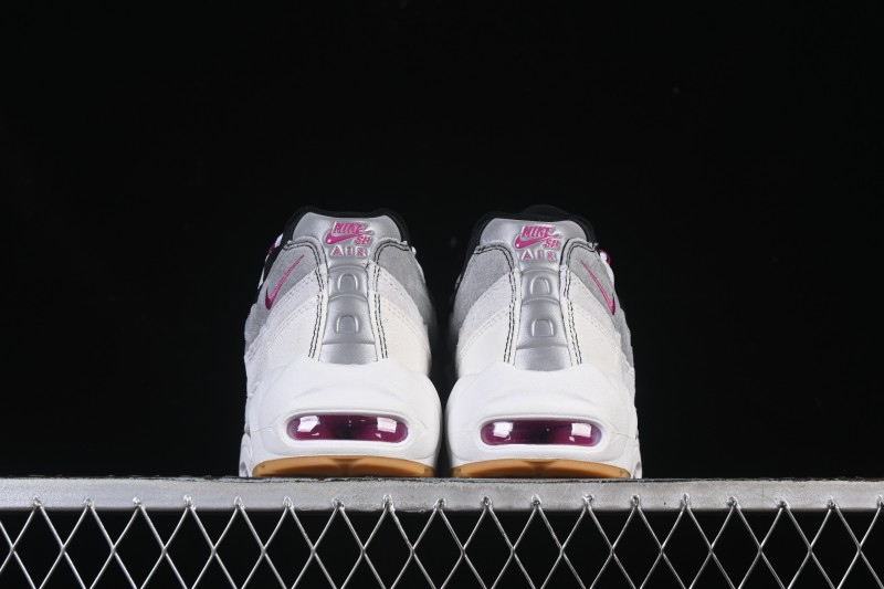 Nike Air Max 95 Retro Cushioned Running Shoes with Air-Sole Unit - HF7545-100