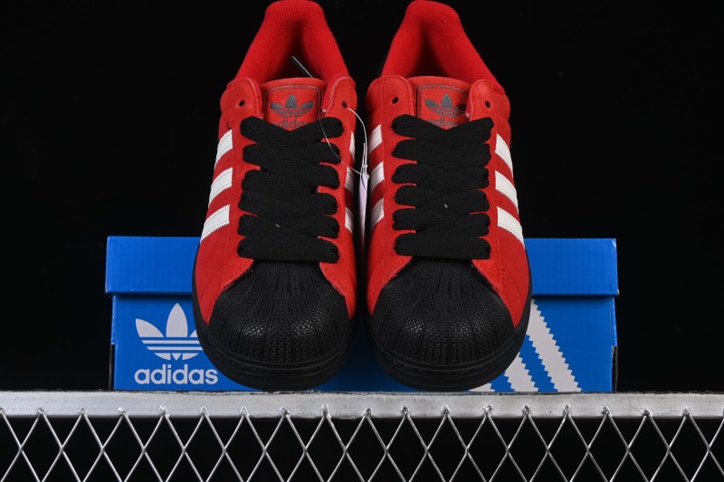 Adidas Superstar II Casual Sneakers with Shell Toe Design - JQ3220