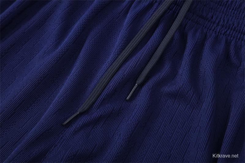 Player Version 25/26 Barcelona Orange T90 Half Zipper Jacket+Long Pants