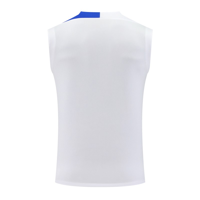 25/26 PSG White Vest Jersey+Shorts