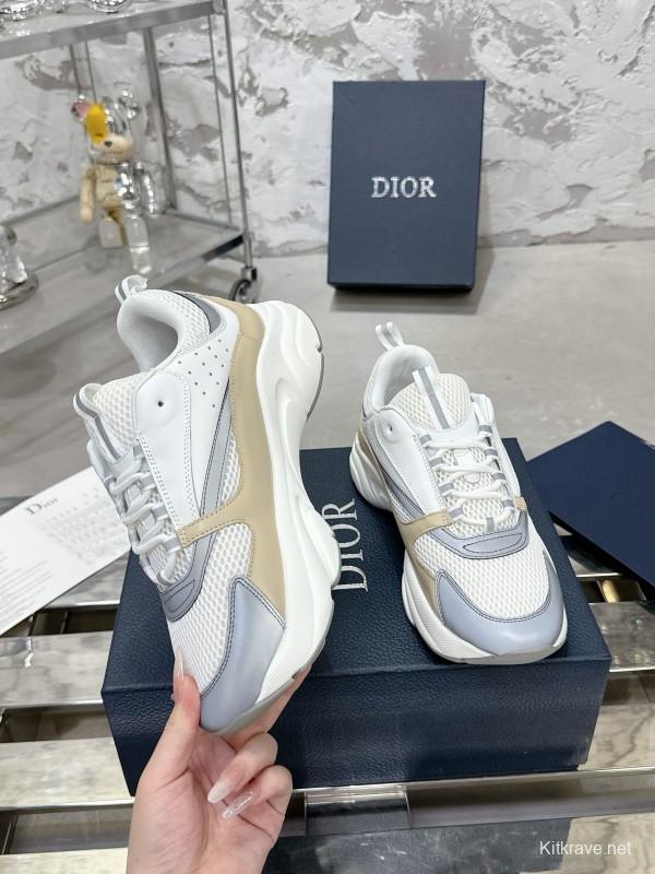 Dior B22 Series Classic Mesh Casual Sneakers Dad Shoes - LY00340