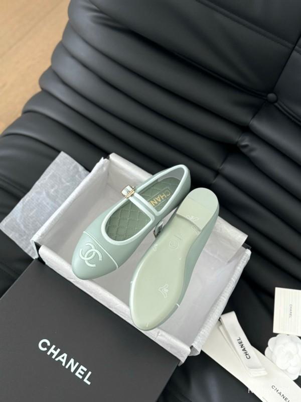 Chanel SS 2025 Runway Mary Jane Flats - LY00