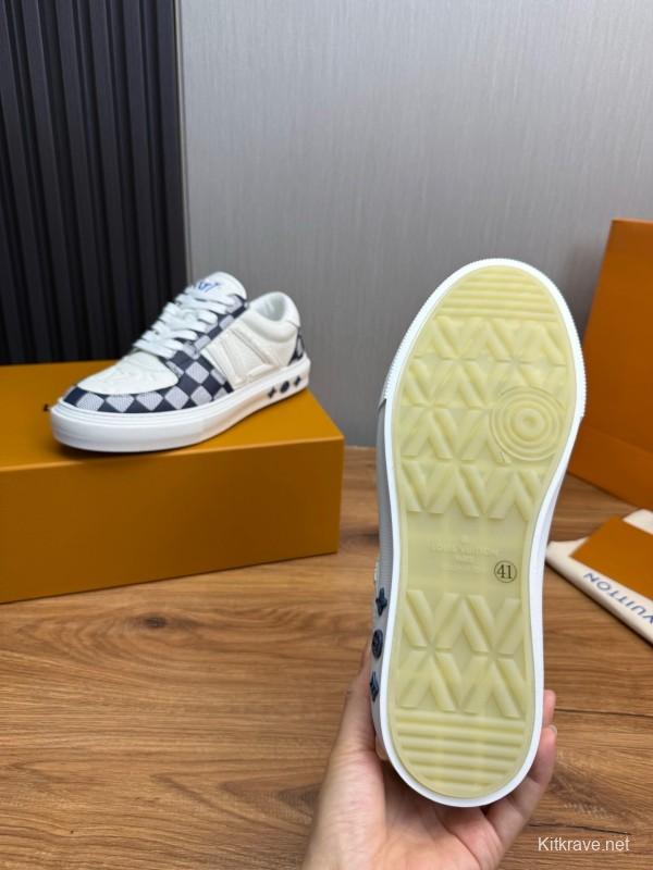 Adidas Men's Sport Sneakers with Soft Leather Upper - KFY00450