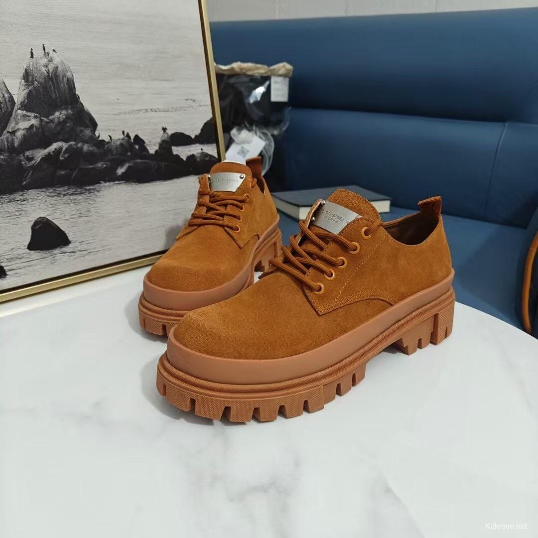 D&G 2025/SS Platform Derby Casual Shoes - AS00320