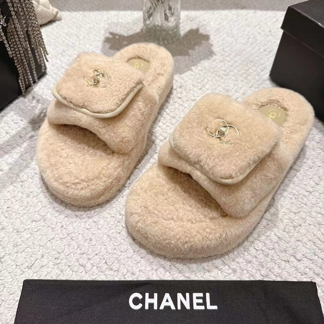 Chanel 2025/SS Slingback Lock Buckle Butterfly Loafers - LY00250