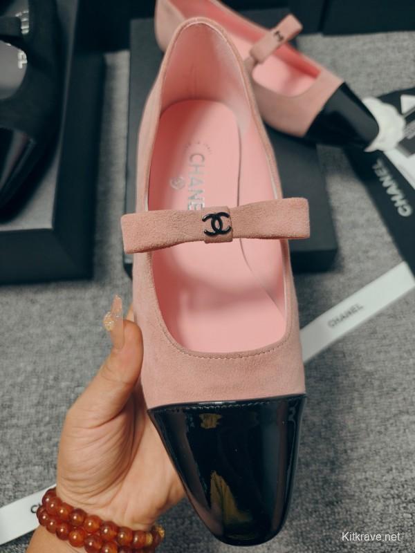 Chanel Classic Slingback Bow Flats - LY00290