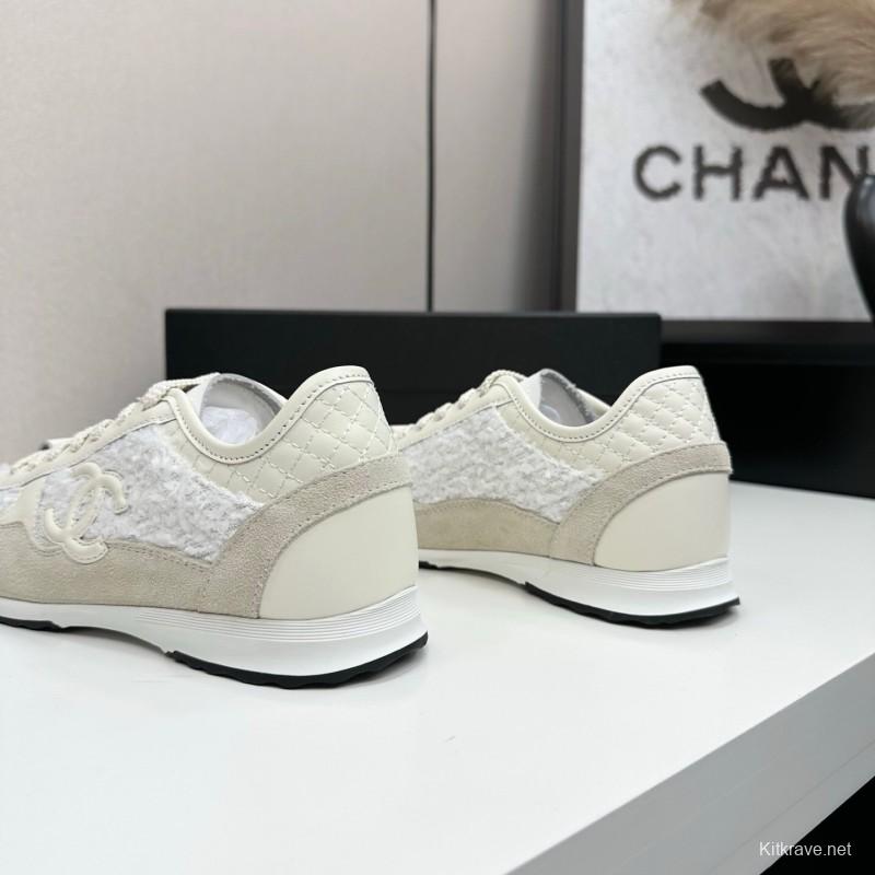 Chanel 2025 SS Panda Casual Sneakers - LY00
