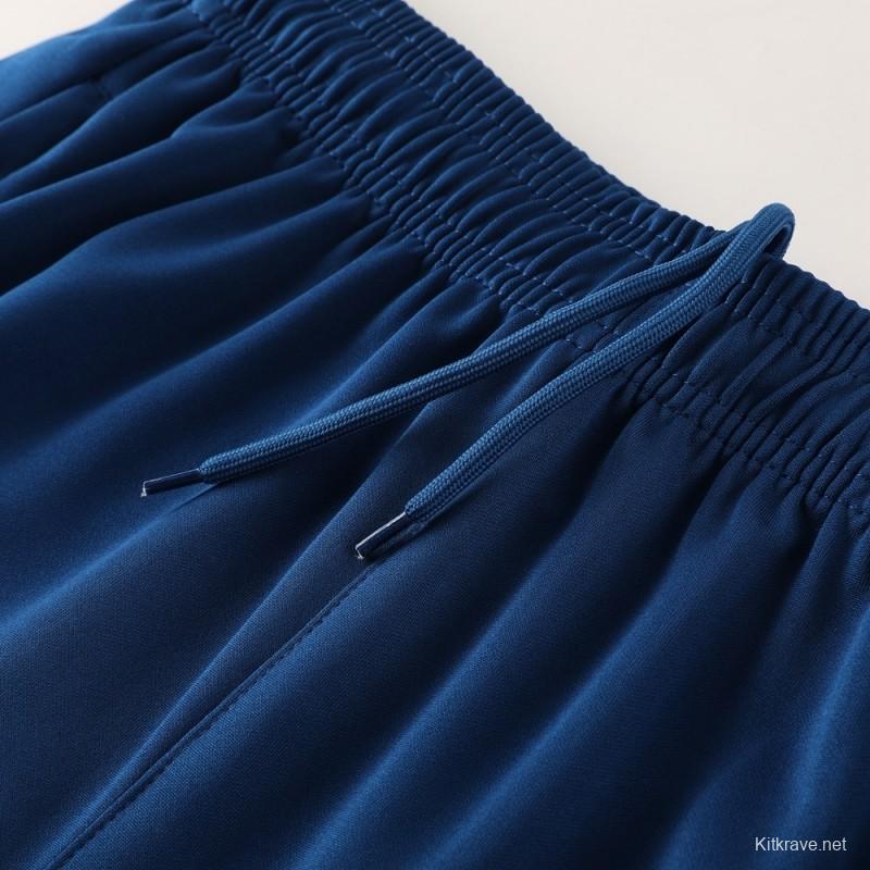 2025 Portugal Royal Blue Short Sleeve+Soccer Shorts