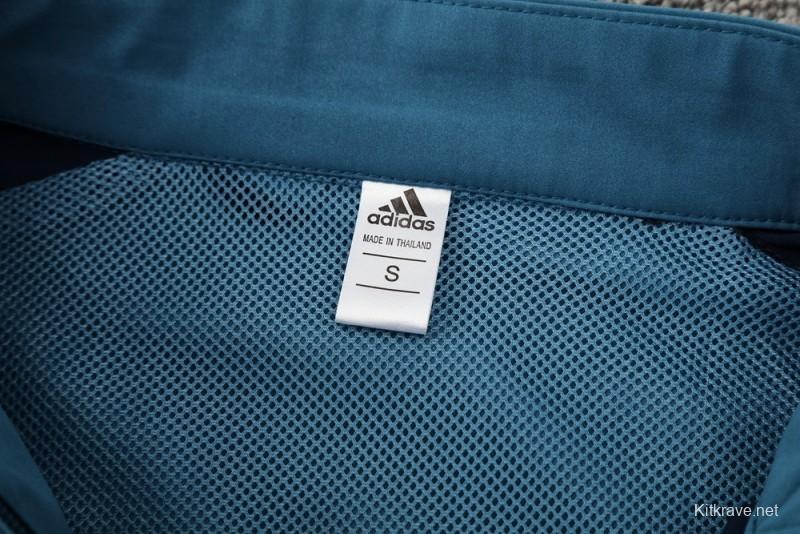 25/26 Arsenal Blue Full Zipper Jacket+Long Pants S-3XL