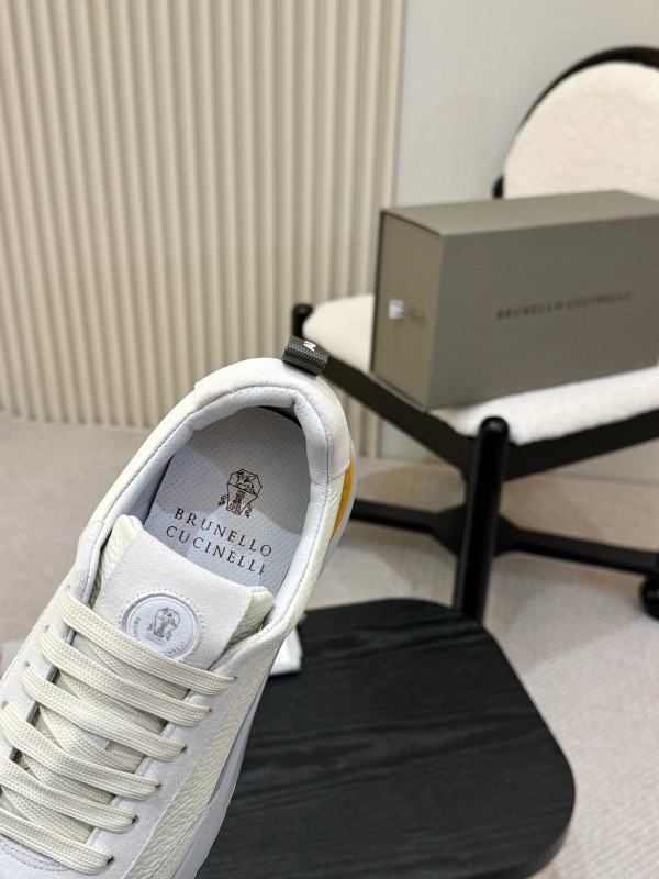 Brunello Cucinelli Casual Sneakers with Seasonal Colors and Leather Lining - KFY00320